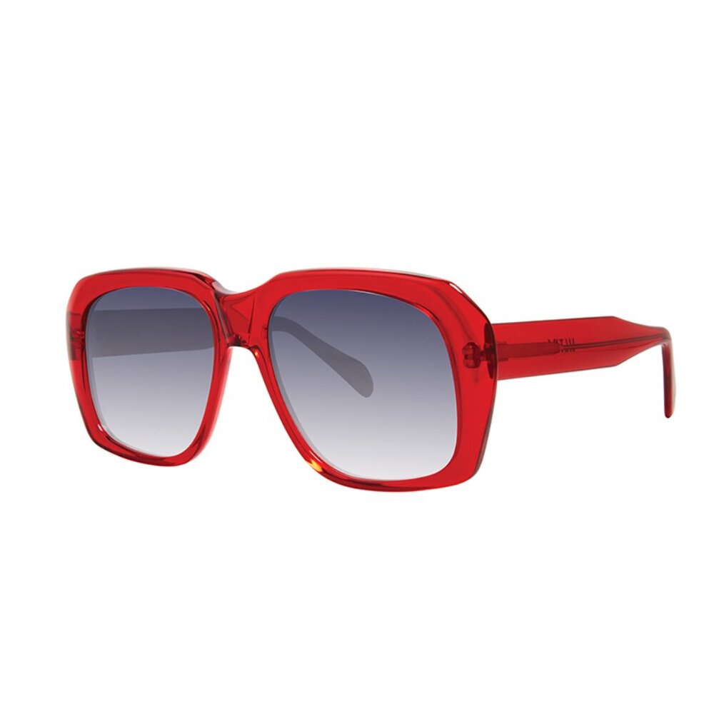 Goliath I ULTRA Sunglasses Sun Glasses Full Rim Square Vintage Casino 58mm Red